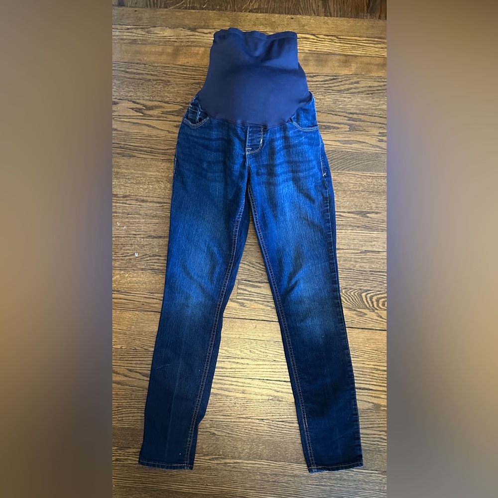 Maternity Full Panel OG Straight Jeans Old Navy